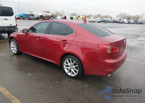 2011 Lexus Is 350 z USA, uszkodzony, nr VIN JTHCE5C20B5001503